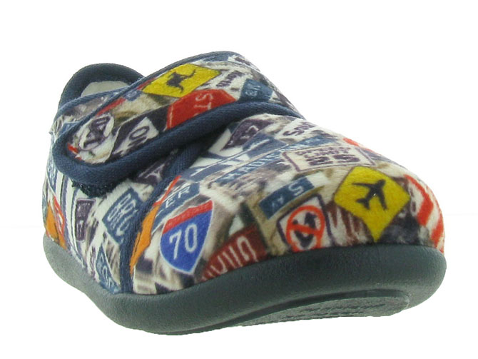 Bellamy chaussons et pantoufles kosto tricolore5217701_3