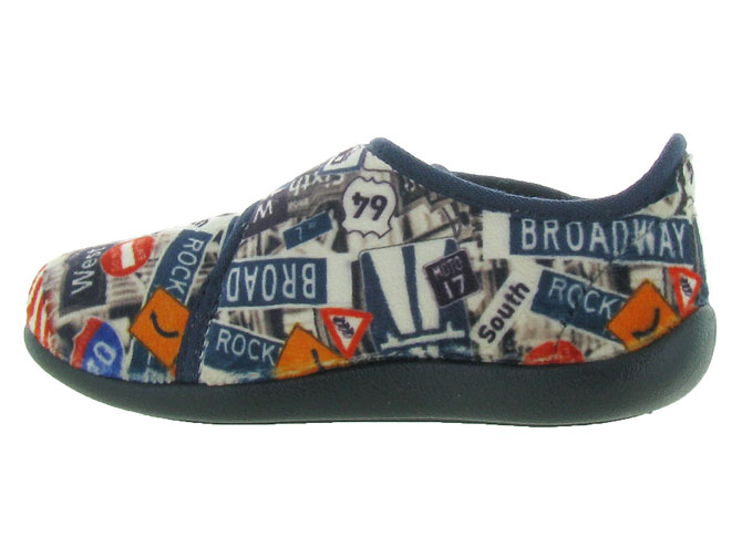Bellamy chaussons et pantoufles kosto tricolore5217701_4