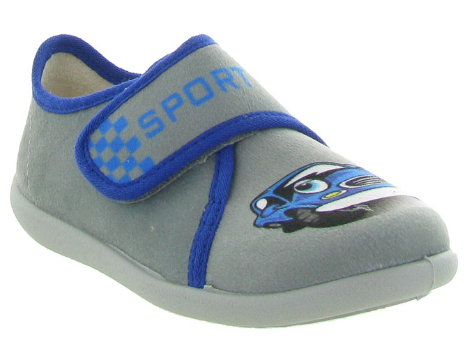 Bellamy chaussons et pantoufles kevin gris