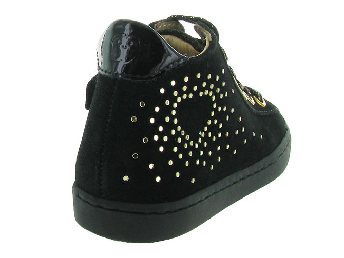 Shoo pom chaussures a lacets play heart noir5222401_5