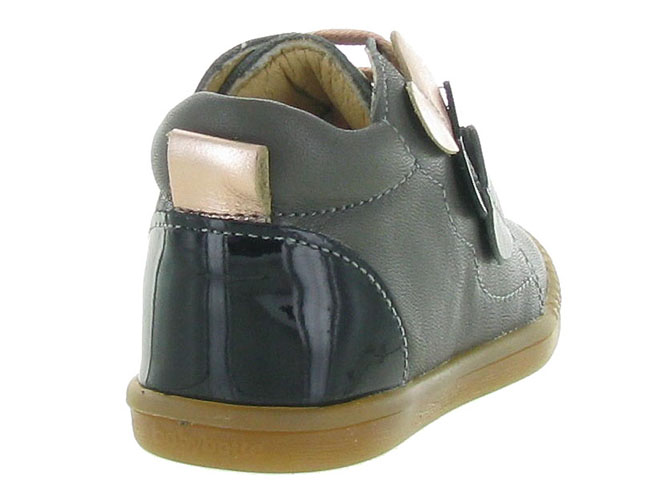 pre marche du 16 au 23 -  - bebe fille - Cuir - Gris - Babybotte5225101_5