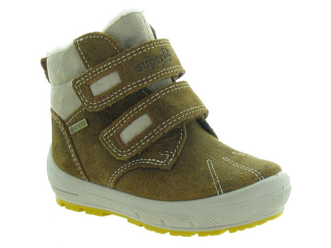 apres ski bottes fourrees -  - bebe garcon - Nubuck - Gris - Superfit