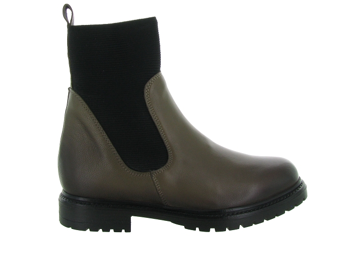 bottines et boots - Classique & Chic - femme - Nubuck - Taupe - Reqins5248104_2