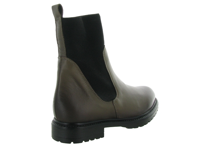 bottines et boots - Classique & Chic - femme - Nubuck - Taupe - Reqins5248104_5