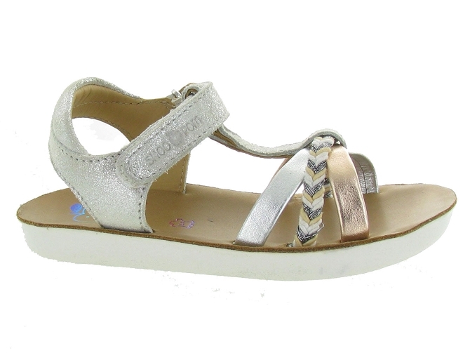 Shoo pom sandales et nu pieds goa salome argent5272505_2