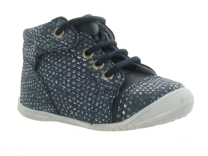 pre marche du 16 au 23 -  - bebe fille - Cuir - Bleu - Gbb