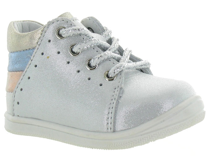 pre marche du 16 au 23 -  - bebe fille - Cuir - Argent - Bellamy
