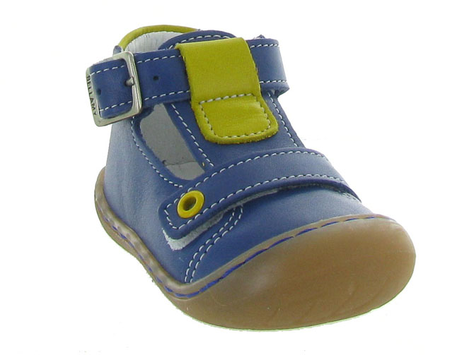 pre marche du 16 au 23 -  - bebe garcon - Cuir - Bleu - Bellamy5280901_3