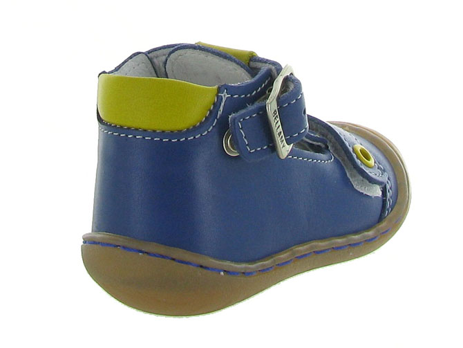 pre marche du 16 au 23 -  - bebe garcon - Cuir - Bleu - Bellamy5280901_5