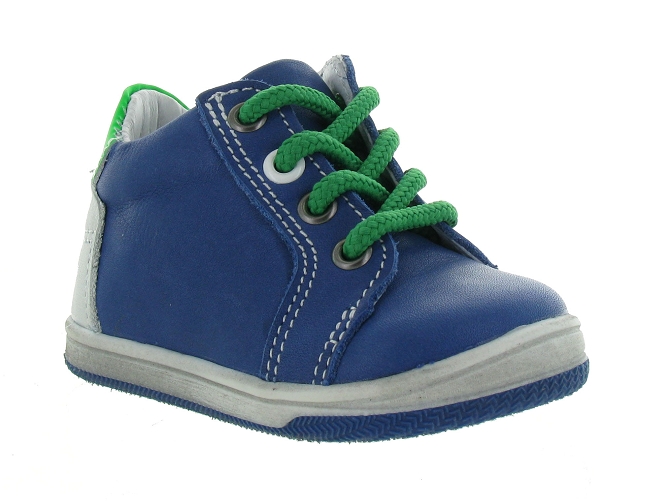 pre marche du 16 au 23 -  - bebe garcon - Cuir - Bleu - Bellamy