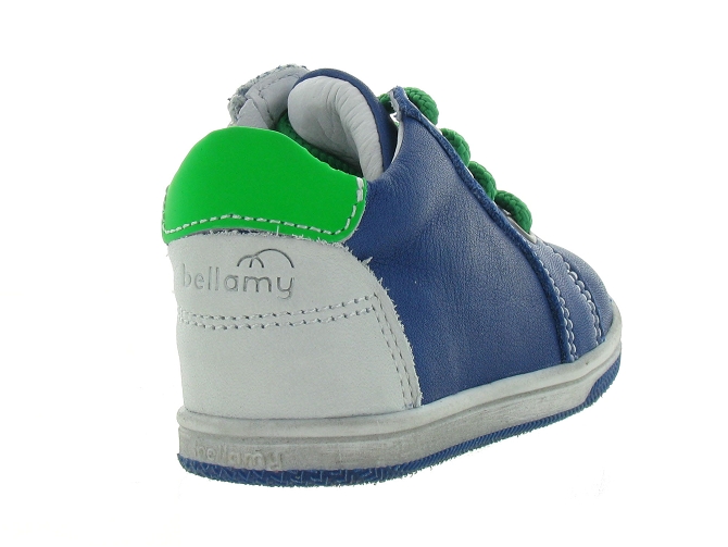 pre marche du 16 au 23 -  - bebe garcon - Cuir - Bleu - Bellamy5281001_5