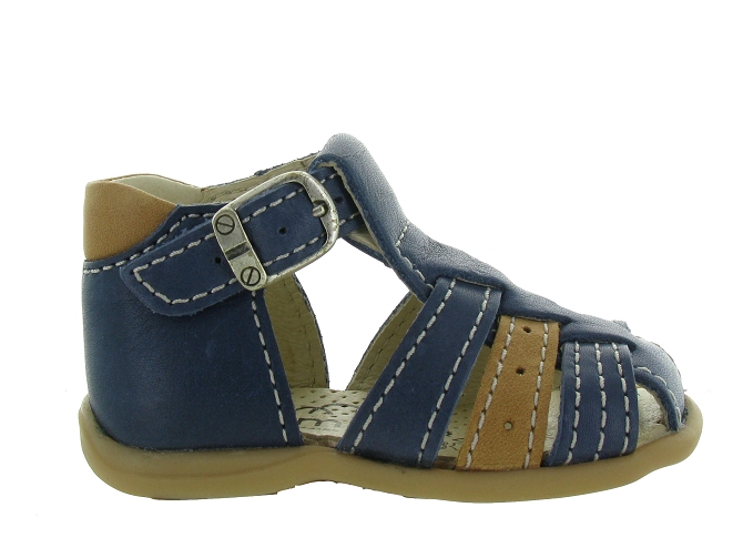 pre marche du 16 au 23 -  - bebe garcon - Cuir - Bleu - Bellamy5281301_2