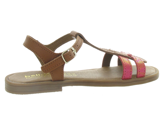 Bellamy sandales et nu pieds tilou marron5283002_5