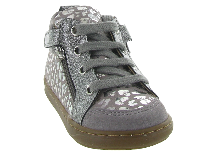 Shoo pom chaussures bebe du 18 au 27 bouba bi zip gris5294106_3