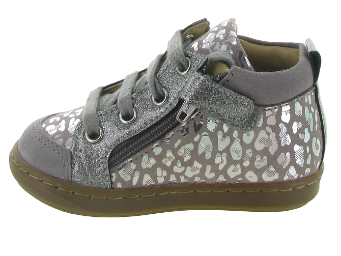 Shoo pom chaussures bebe du 18 au 27 bouba bi zip gris5294106_4
