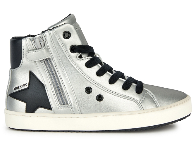 chaussures a lacets -  - junior fille - Synthétique - Argent - Geox5308203_2