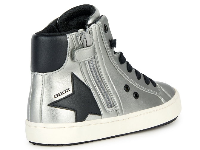 chaussures a lacets -  - junior fille - Synthétique - Argent - Geox5308203_5