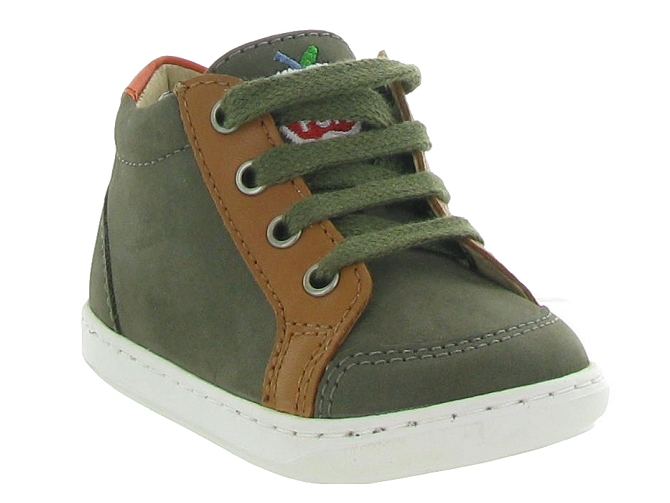chaussures bebe du 18 au 27 -  - bebe garcon - Cuir - Vert - Shoo pom5310801_3