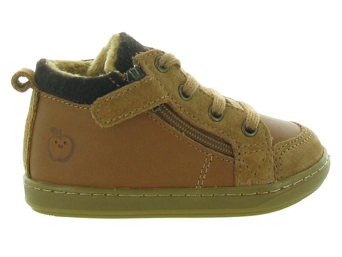 chaussures bebe du 18 au 27 - Semelle souple - bebe garon - Cuir - Marron - Shoo pom5310902_2
