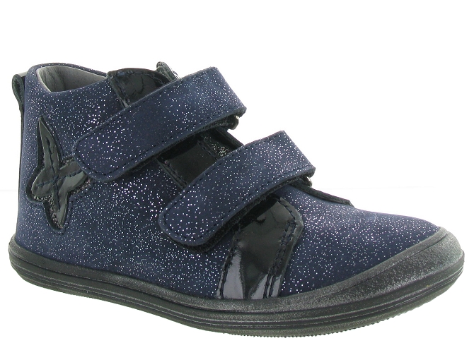Bellamy chaussures a scratch bimba marine