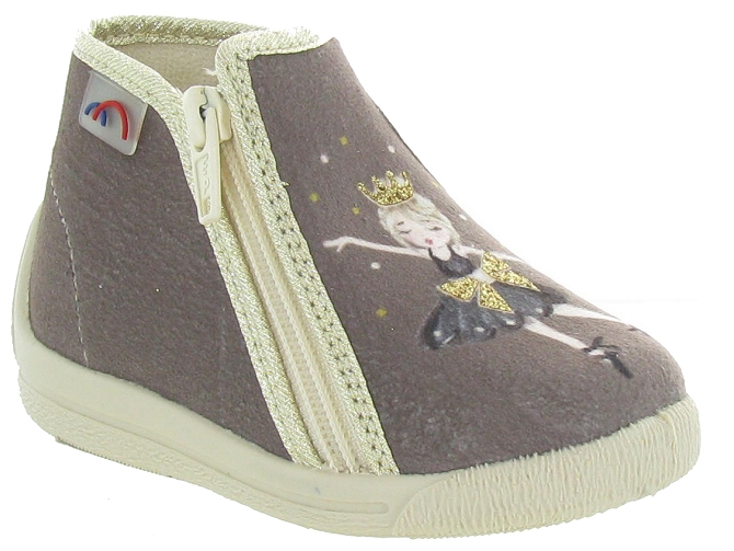 Bellamy chaussons et pantoufles vanou taupe