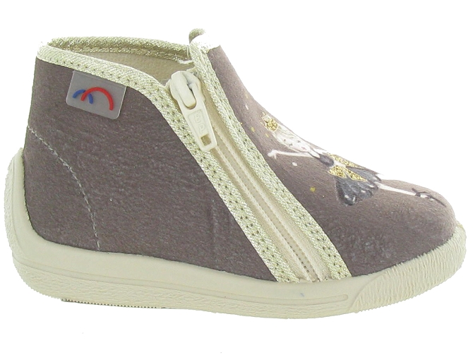 Bellamy chaussons et pantoufles vanou taupe5316001_2