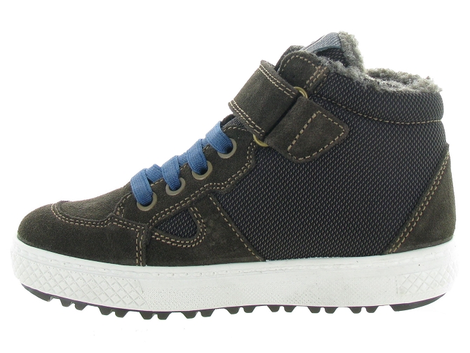 baskets et sneakers -  - junior garcon - Cuir - Gris - Primigi5321602_4