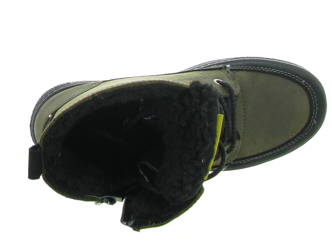 bottines et boots -  - junior garcon - Cuir - Kaki - Primigi5322001_6