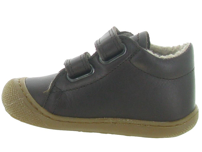 Naturino pre marche du 16 au 23 cocoon boy velcro fourre marron fonce5327603_4