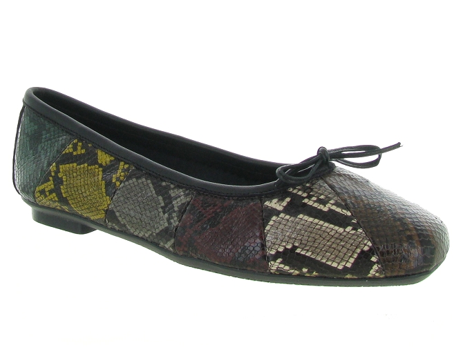 Reqins ballerines hippy python