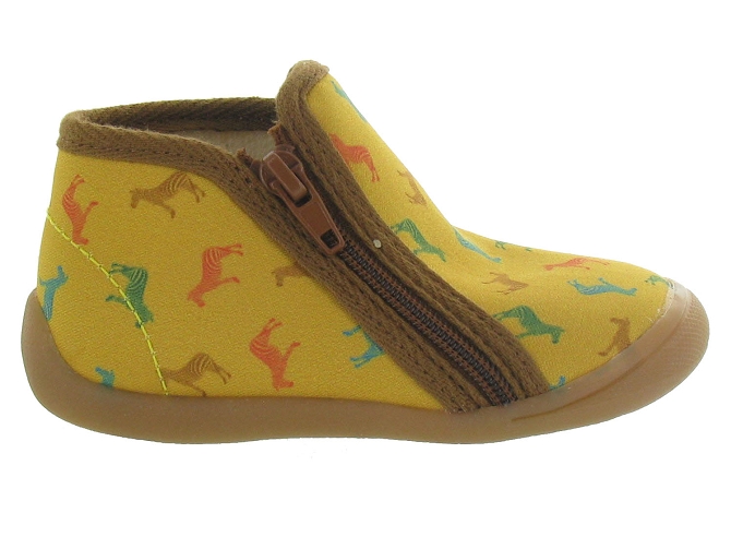 Bellamy chaussons et pantoufles persan jaune5355901_2
