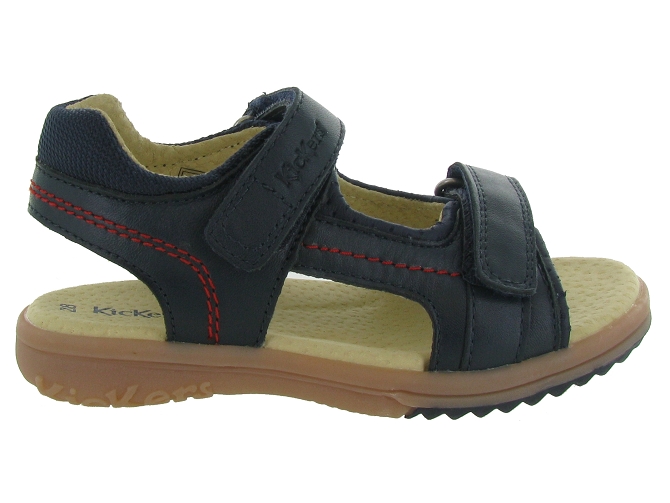 Kickers sandales et nu pieds platino marine5357402_2