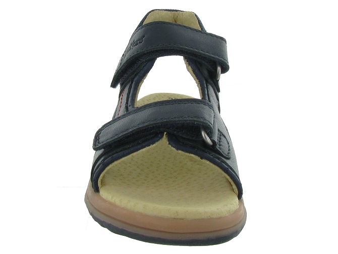 Kickers sandales et nu pieds platino marine5357402_3