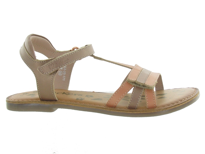 Kickers sandales et nu pieds diamanto rose5357601_2