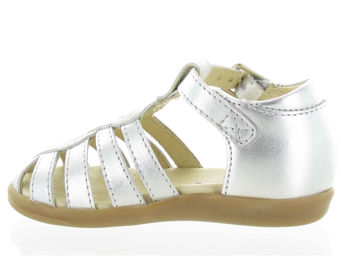 Shoo pom sandales et nu pieds pika twist argent5359401_4