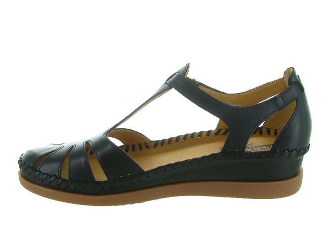 ballerines - Ballerine compensée - femme - Cuir - Noir - Pikolinos5366002_4