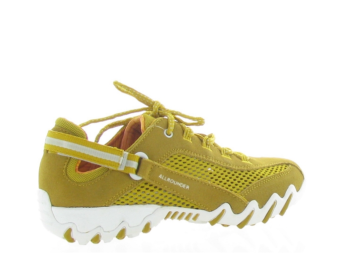 All rounder baskets et sneakers niro lace jaune5372301_5