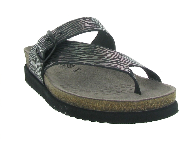 Mephisto nu pieds helen zebra noir