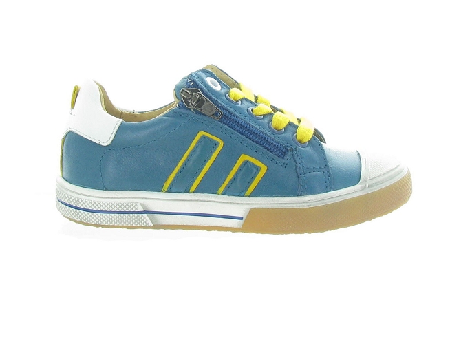 chaussures a lacets -  - junior garcon - Cuir - Bleu - Acebos5377201_2