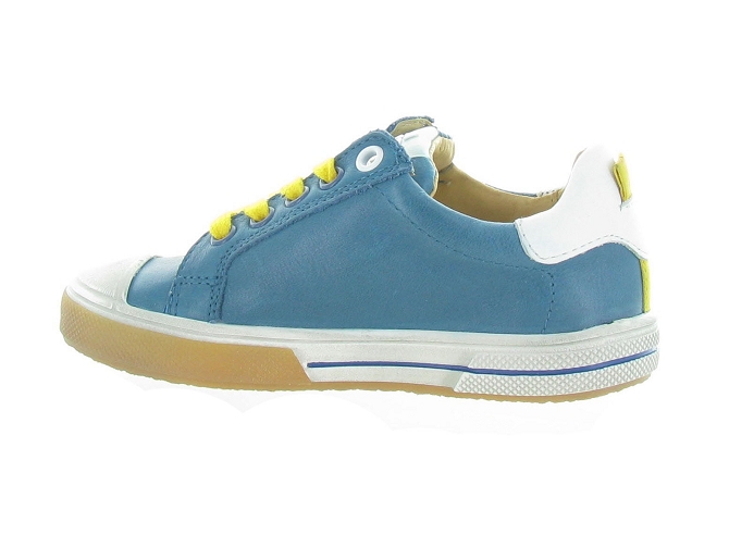 chaussures a lacets -  - junior garcon - Cuir - Bleu - Acebos5377201_4