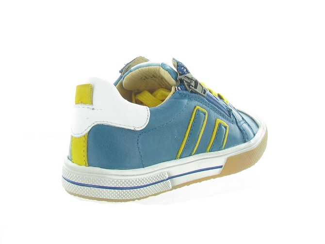 chaussures a lacets -  - junior garcon - Cuir - Bleu - Acebos5377201_5