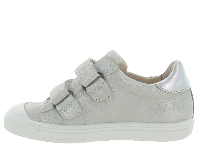 chaussures a scratch -  - junior fille - Cuir - Gris - Acebos5377601_4