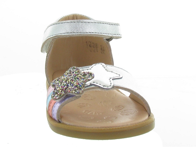 Acebos sandales et nu pieds 1228 argent5377901_3