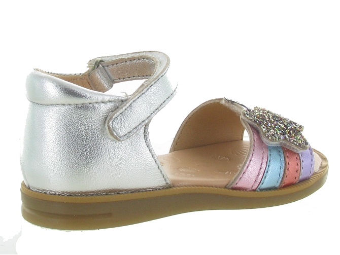 Acebos sandales et nu pieds 1228 argent5377901_5