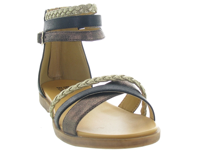 Bullboxer sandales et nu pieds alm013f1s noir5379701_3