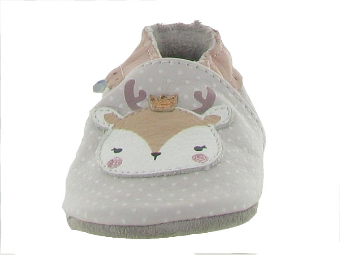 Robeez chaussons et pantoufles fancy snow beige5403101_3