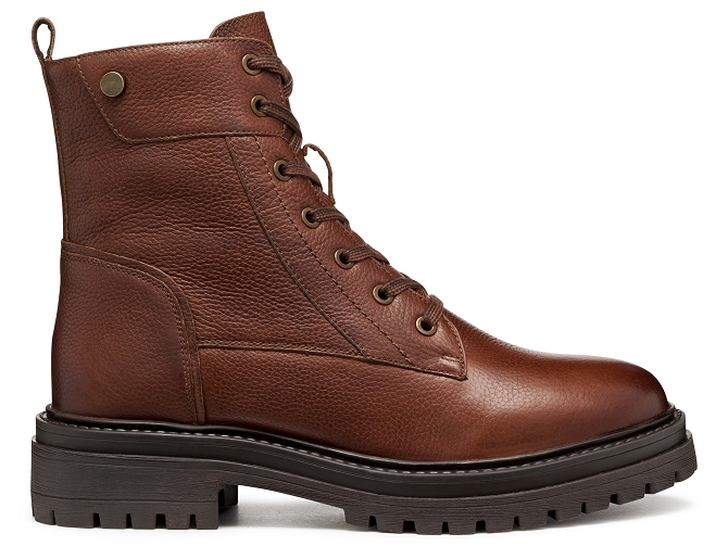 bottines et boots - Casual - femme - Cuir - Marron - Geox5407404_2