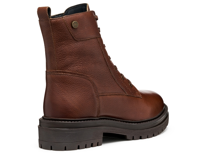 bottines et boots - Casual - femme - Cuir - Marron - Geox5407404_5