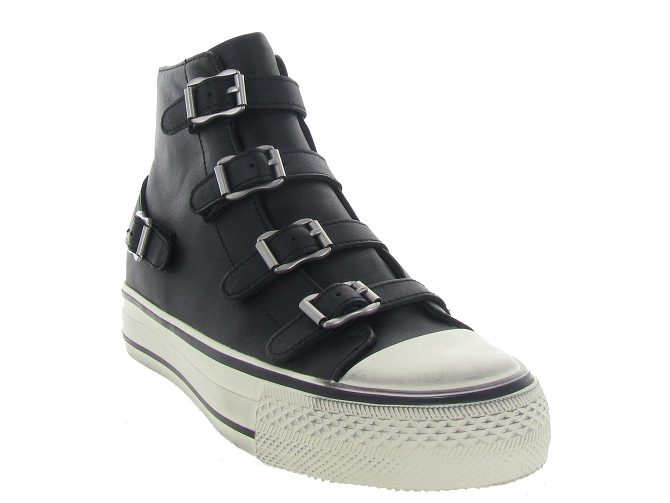 Ash italia baskets et sneakers virgin noir