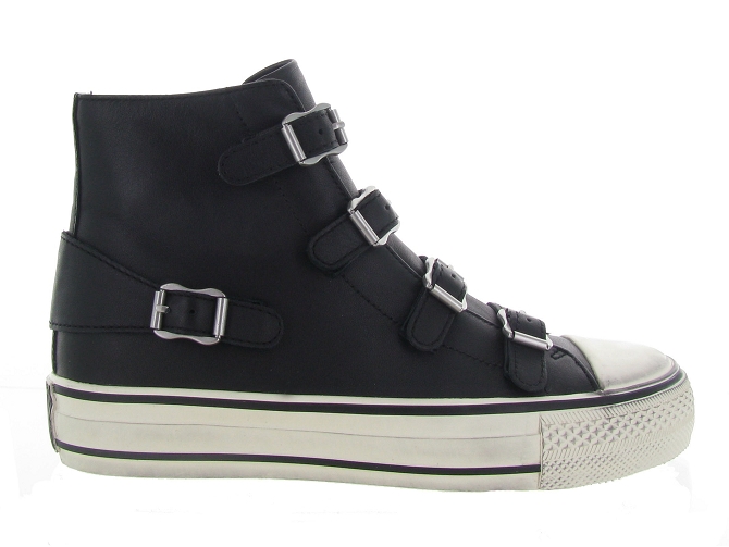 Ash italia baskets et sneakers virgin noir5408501_2